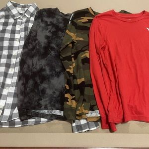 Boys size 13/14 Abercrombie Tops Lot